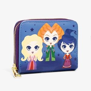 Loungefly Hocus Pocus Chibi Characters Small Wallet